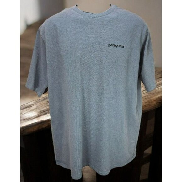 Patagonia Gray Responsibili-Tee Large Regular Fit Tshirt - Picture 1 of 6